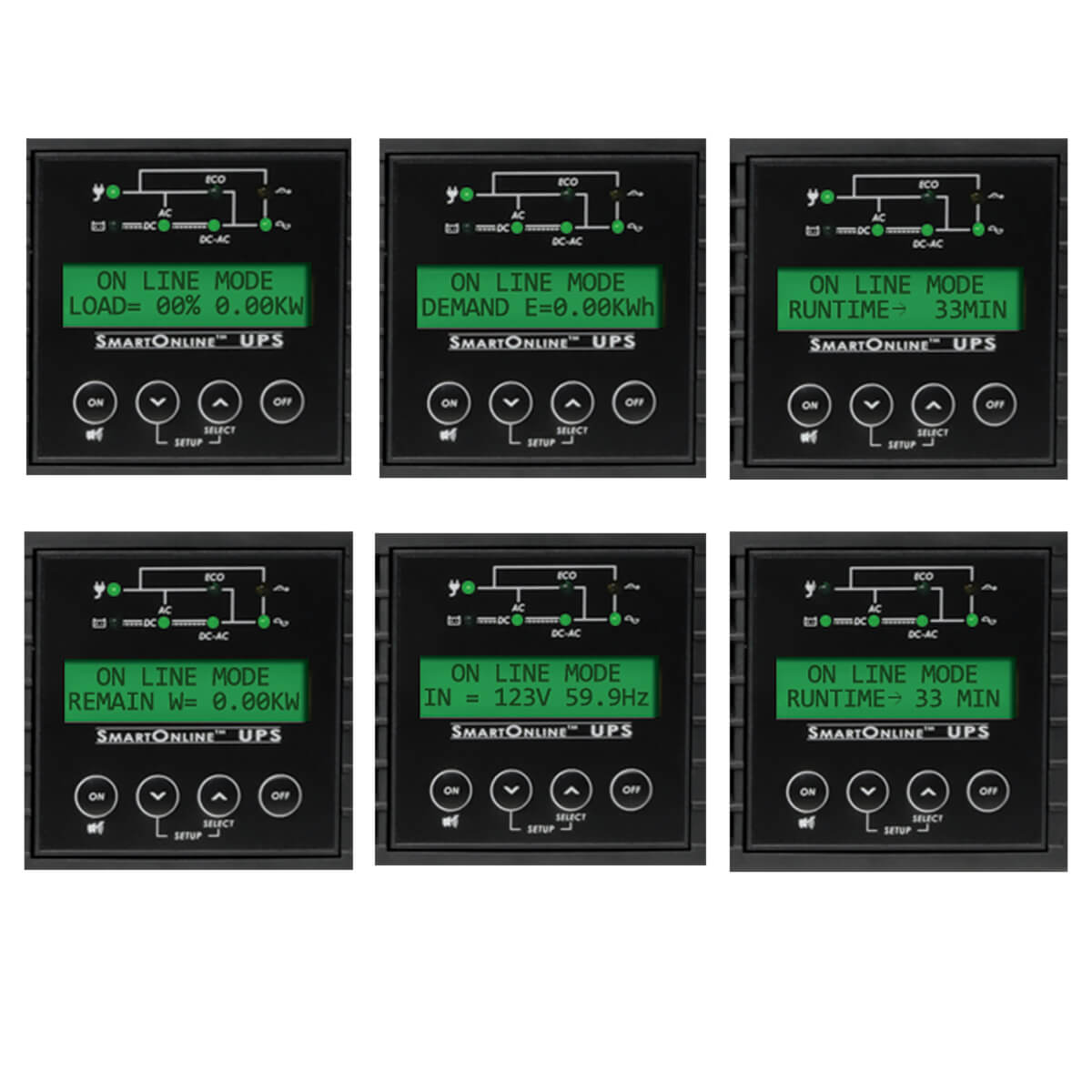 UPS Tripp Lite Smartonline en Línea de Doble Conversión 2U 2kVA para Instalación en Rack