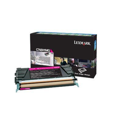 Toner lexmark magenta c748 alto rendimiento program