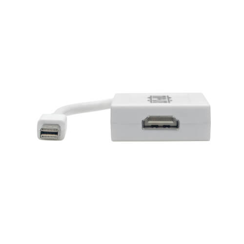 Adaptador Tripp Lite Mini DisplayPort a HDMI M-M 15.2cm Color Blanco