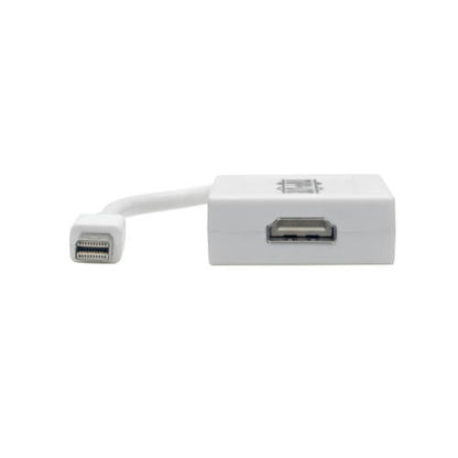 Adaptador Tripp Lite Mini DisplayPort a HDMI M-M 15.2cm Color Blanco