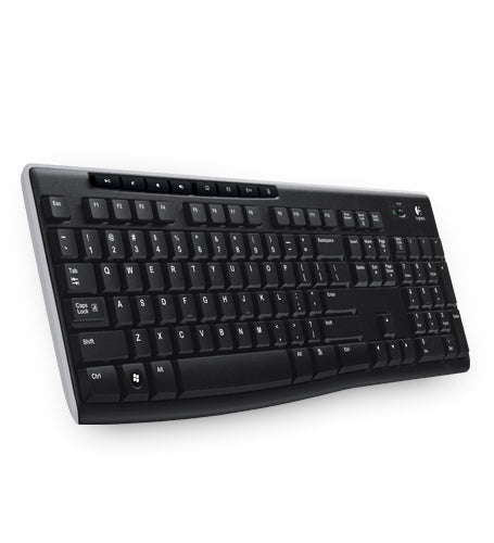 Teclado Logitech K270 Inalambrico USB 2.0 Negro