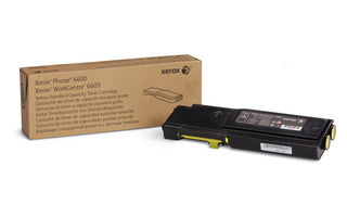 Toner xerox amarillo para wc6605 / ph6600