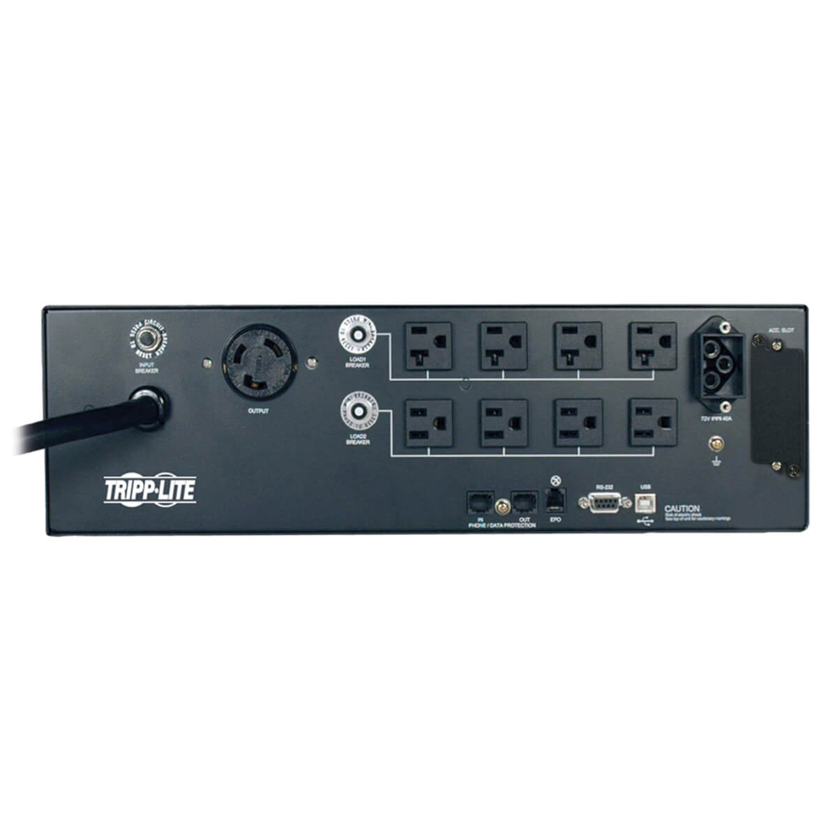 UPS Tripp Lite SmartOnline Doble Conversión 120V/3kVA 2.4kW 3U Rack/Torre Autonomía Extendida