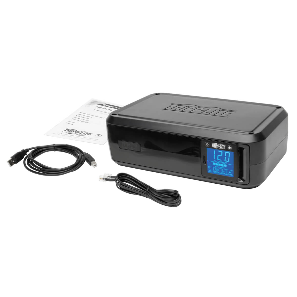 UPS Tripp Lite SmartPro LCD Interactivo 120V/1000VA 500W AVR Torre USB 8 Tomacorrientes