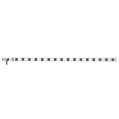 Barra Contactos Tripp Lite Vertical 16 Tomacorrientes 5-15P Cable 4.57m