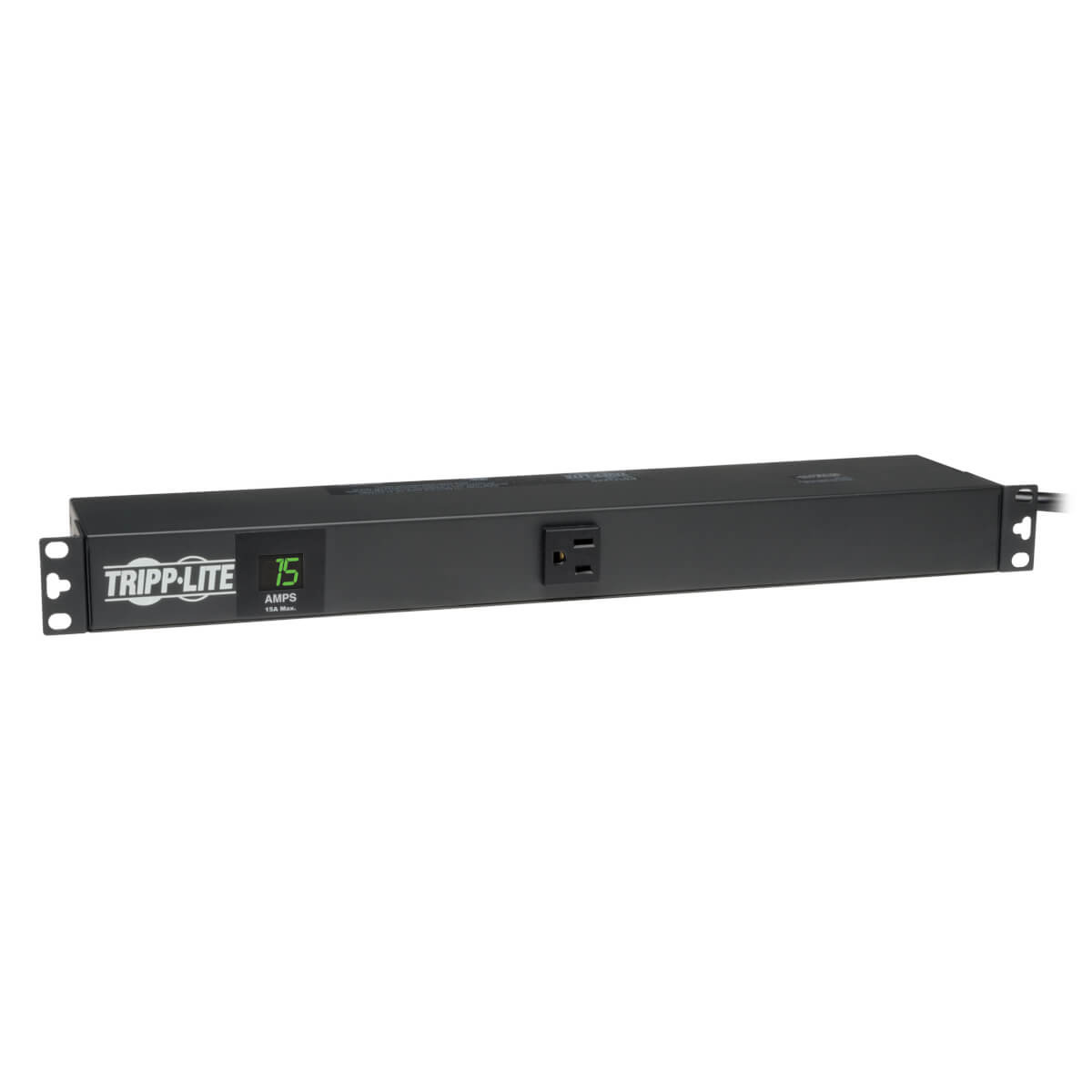 PDU Tripp Lite con Medidor Digital Monofásico de 1.4kW 1U