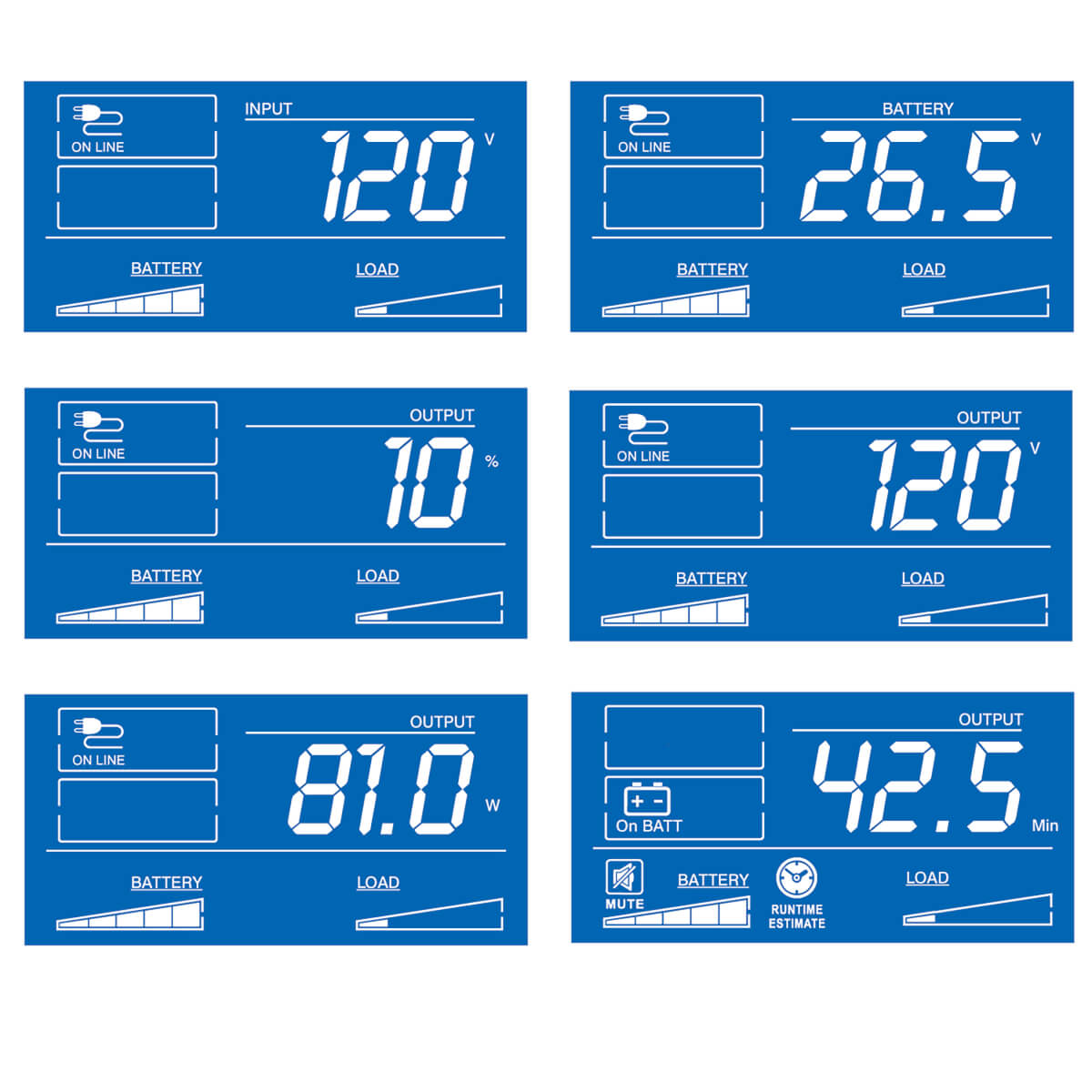 UPS Tripp Lite SmartPro LCD Interactivo 120V 130VA 720W AVR en Torre USB 8 Tomacorrientes