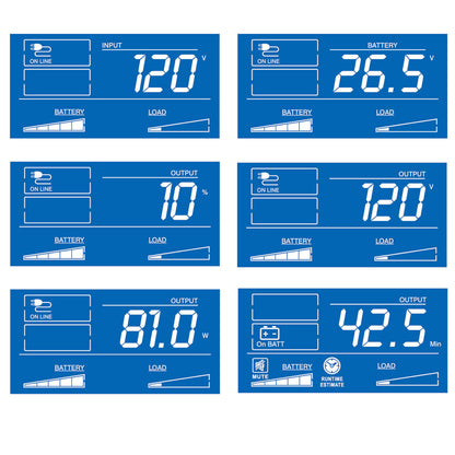UPS Tripp Lite SmartPro LCD Interactivo 120V 130VA 720W AVR en Torre USB 8 Tomacorrientes
