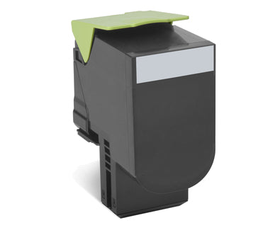 Toner lexmark 80c8sk0 rendimiento estandar retorno negro