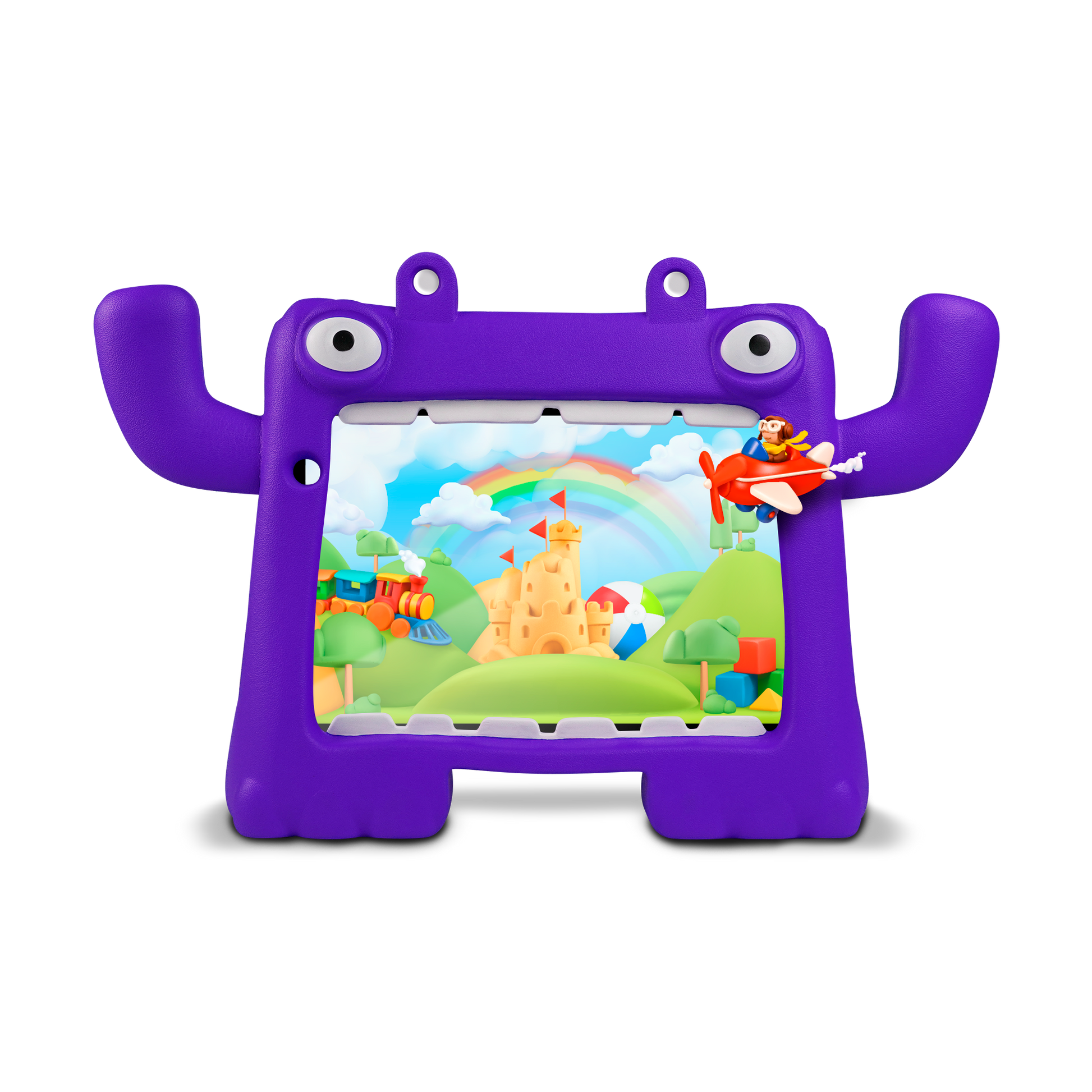 Tablet Vorago PAD-8-KIDS 8"Quadcore 64GB Ram 4GB 2MP/5MP Android 13 Funda Morada