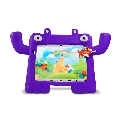 Tablet Vorago PAD-8-KIDS 8"Quadcore 64GB Ram 4GB 2MP/5MP Android 13 Funda Morada