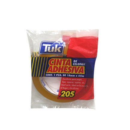 Cinta tuk transparente 205 18x65 c/8