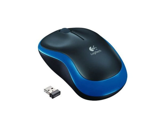 Mouse Logitech M185 Inalámbrico 1000 dpi Plug and Play Color Azul