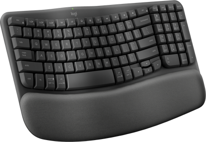 Teclado inalambrico Logitech Wave Keys color grafito