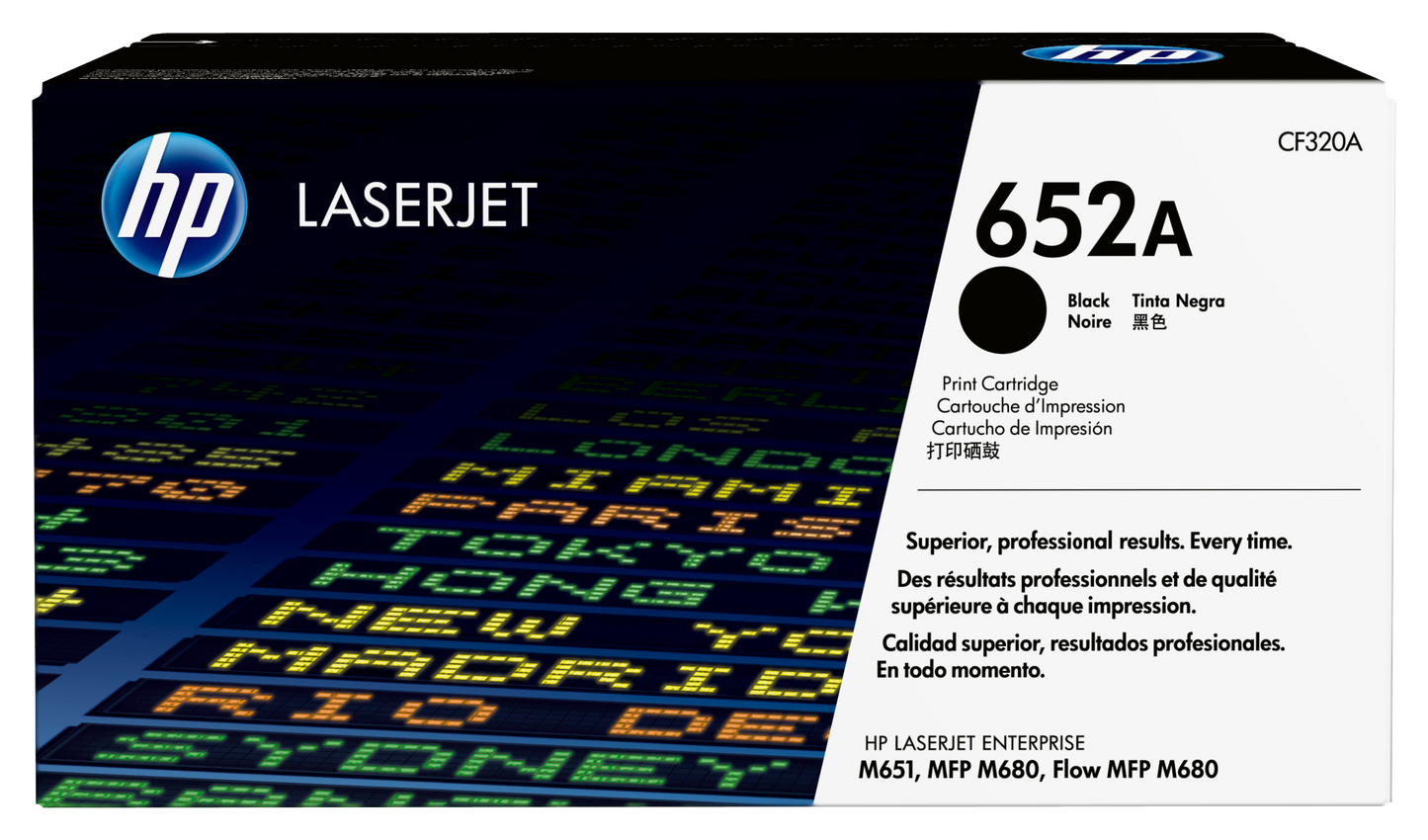 Toner hp 652a negro