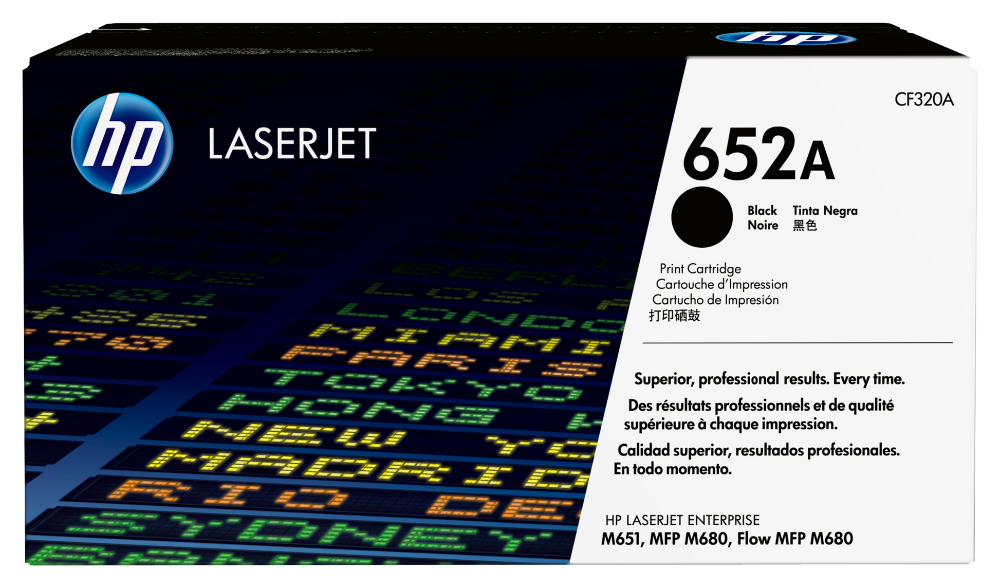 Toner hp 652a negro