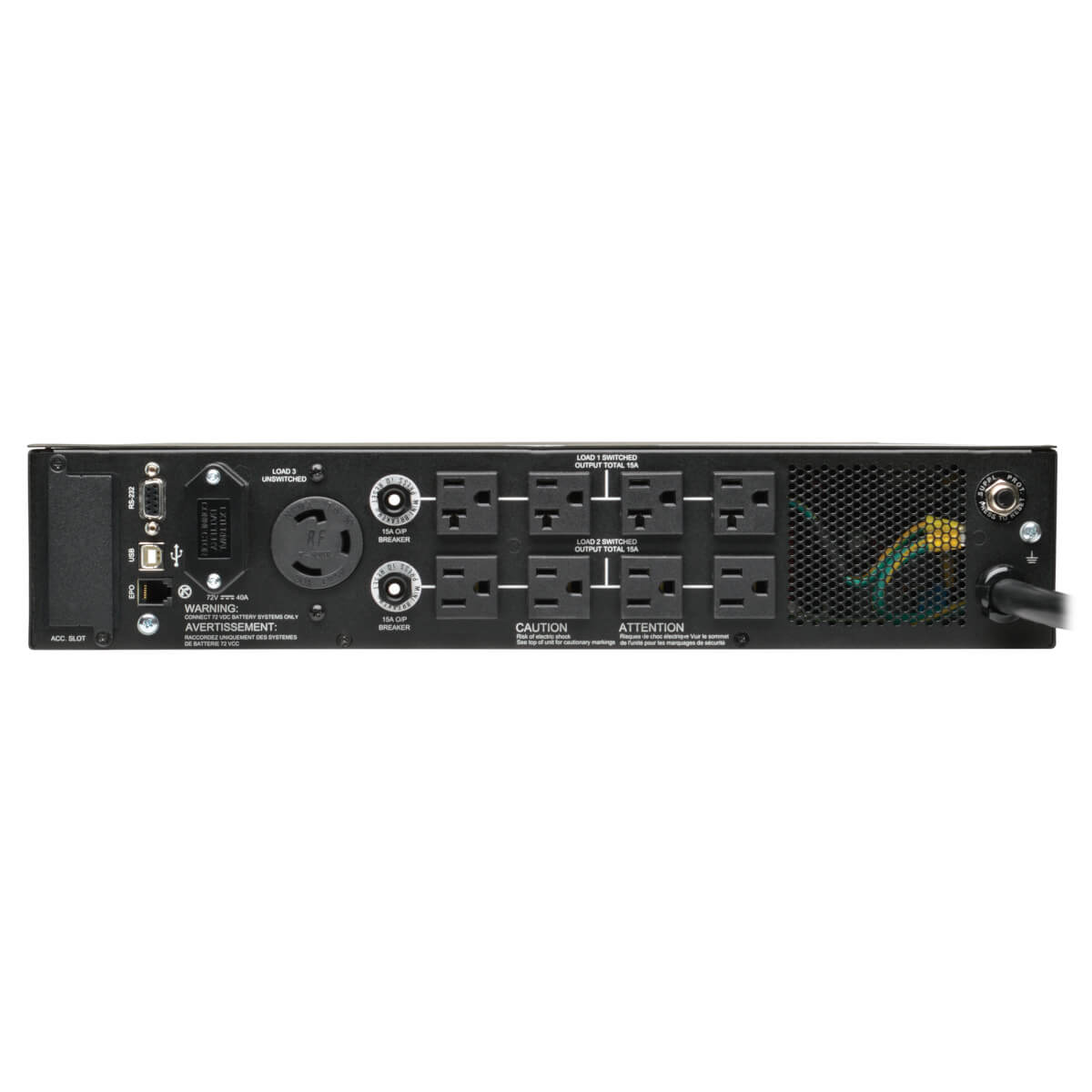 UPS Tripp Lite SmartOnline Doble Conversión 120V/3kVA/2.7kW 2U Rack/Torre Autonomía Extendida
