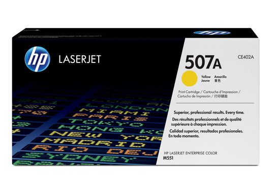 Toner hp 507a amarillo