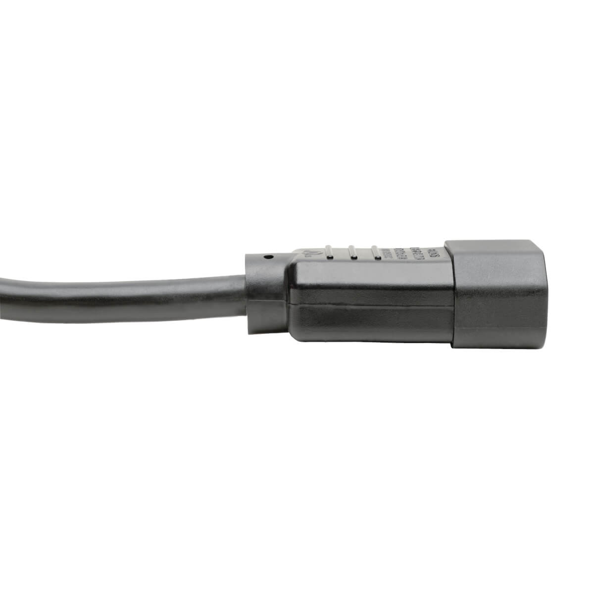 Cable Tripp Lite Alimentación Servicio Pesado PDU C13-C14 15A 250V 14 AWG 3.05m Color Negro