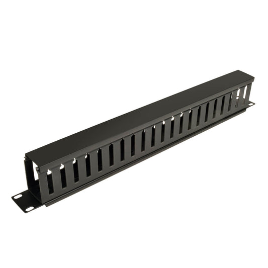 Administrador Cables Tripp Lite Horizontal 1U SmartRack "Finger Duct" con Tapa