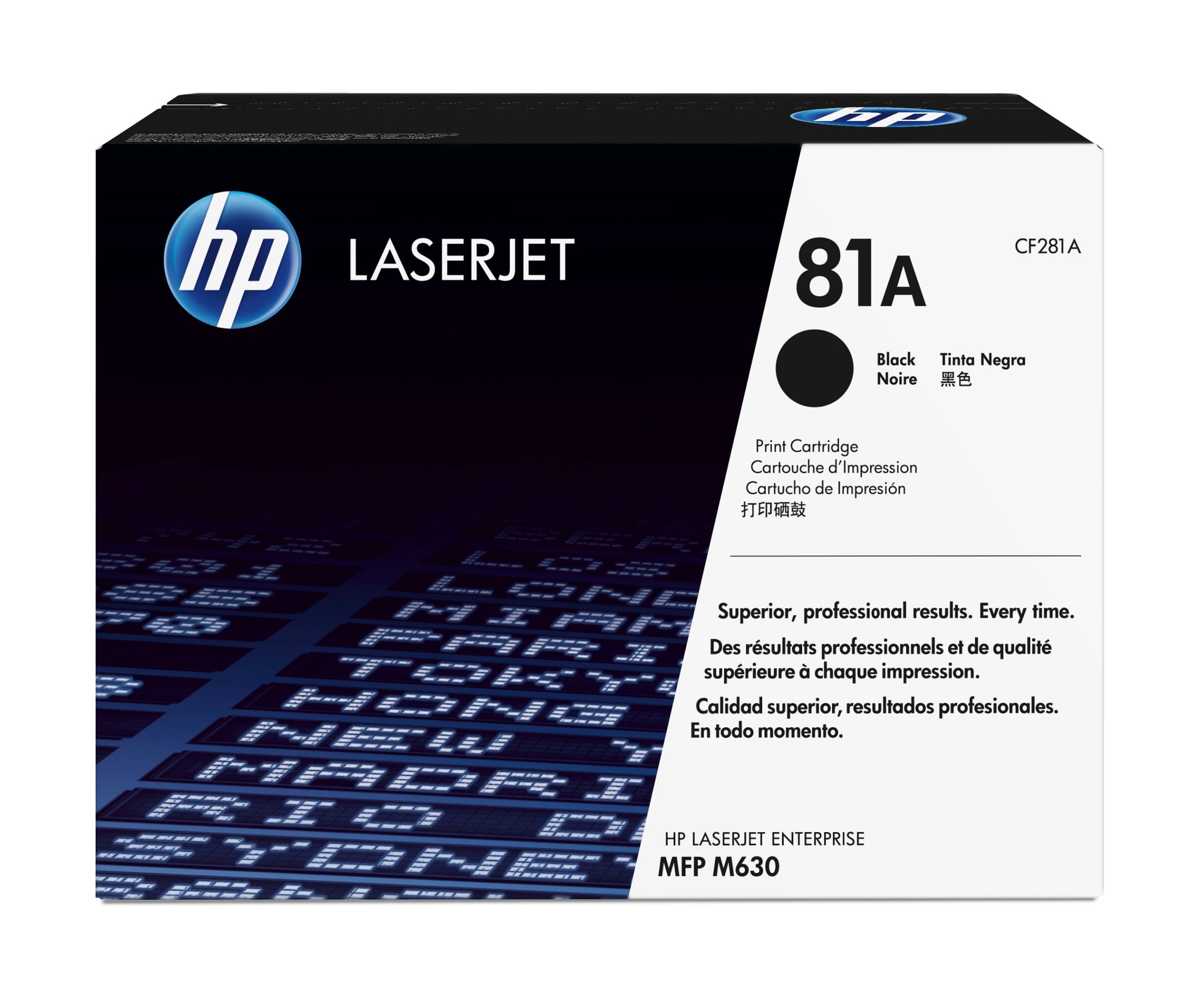 Toner hp 81a laser negro