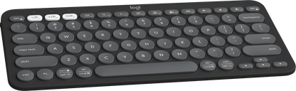 Teclado Bluetooth Logitech Pebble Keys 2 K380S color grafito