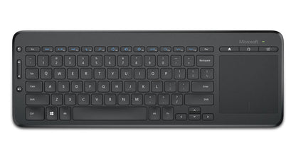 Teclado Microsoft All in One Media Inalámbrico Color Negro