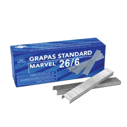 Grapas pilot fifa standard marvel 6mm c/5000
