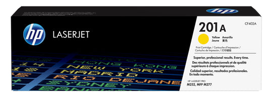Toner hp 201a amarillo laser jet cartridge