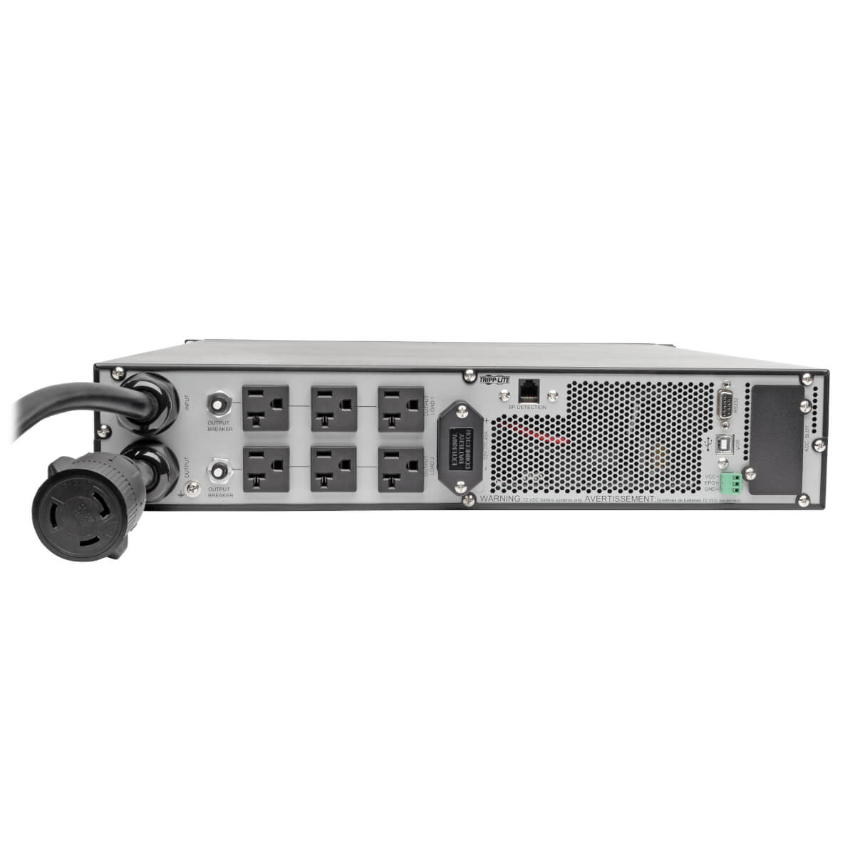 UPS Tripp Lite SmartOnline Doble Conversión 120V 3kVA 2.7kW 2U Rack/Torre Autonomía Extendida
