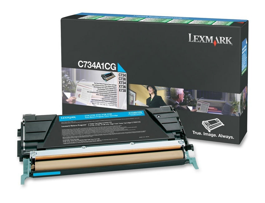 Toner lexmark cian 6k return prog