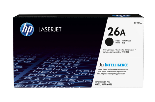 Toner hp 26a negro