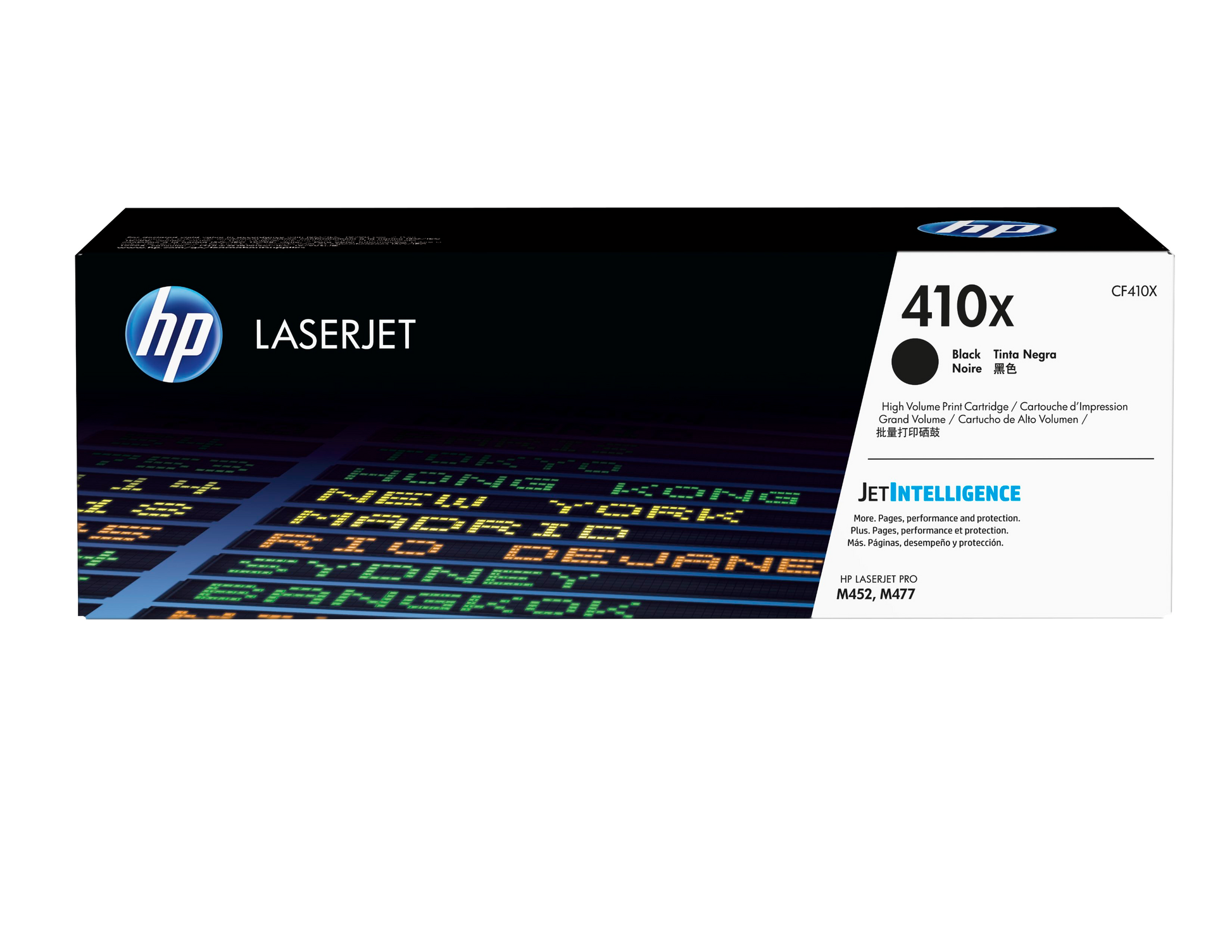 Toner hp 410x negro alto rendimiento