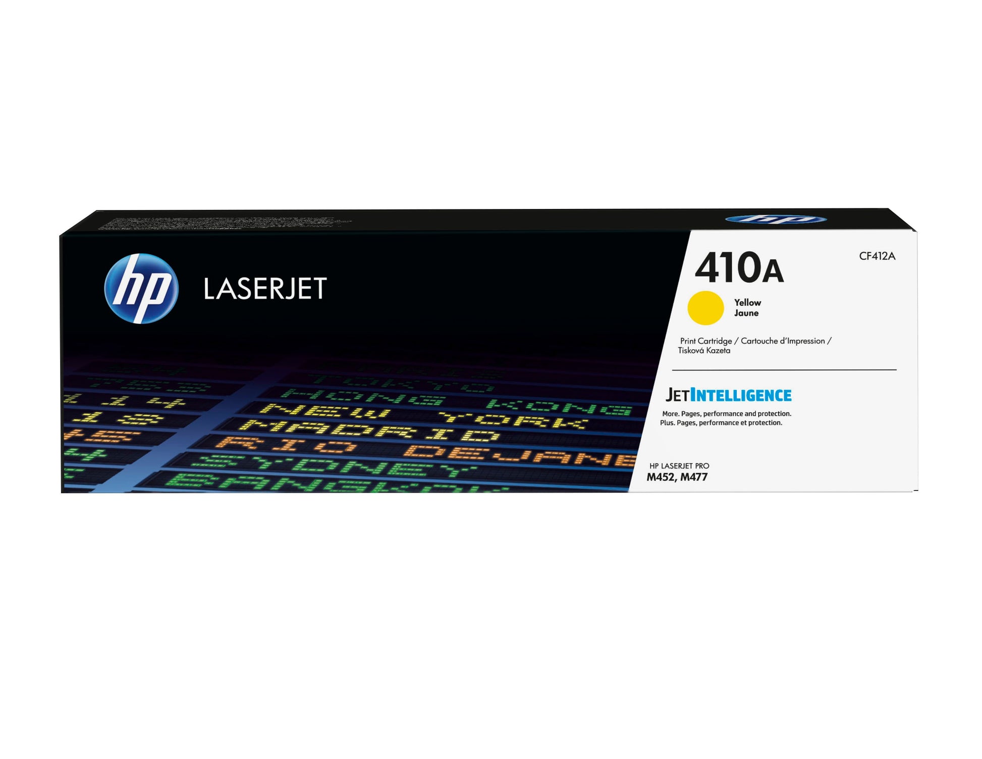 Toner hp 410A amarillo (CF412A)