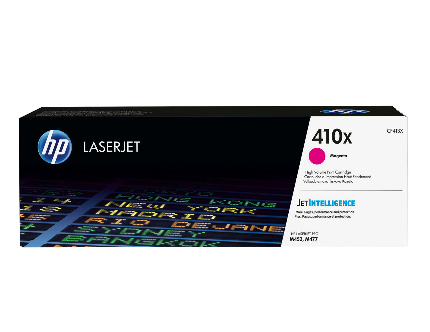 Toner hp 410x magenta alto rendimiento