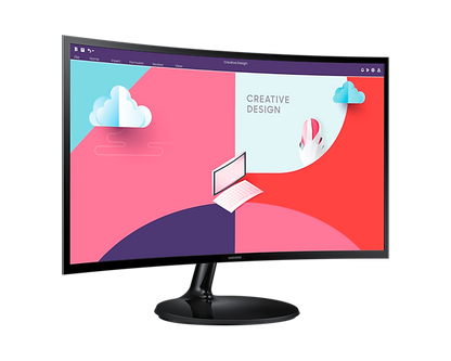 Monitor Samsung LED S36C 27" Curvo FHD Resolución 1920x1080 Panel VA