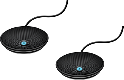 Micrófonos Logitech Expansion Group LED Sonido Superior Color Negro