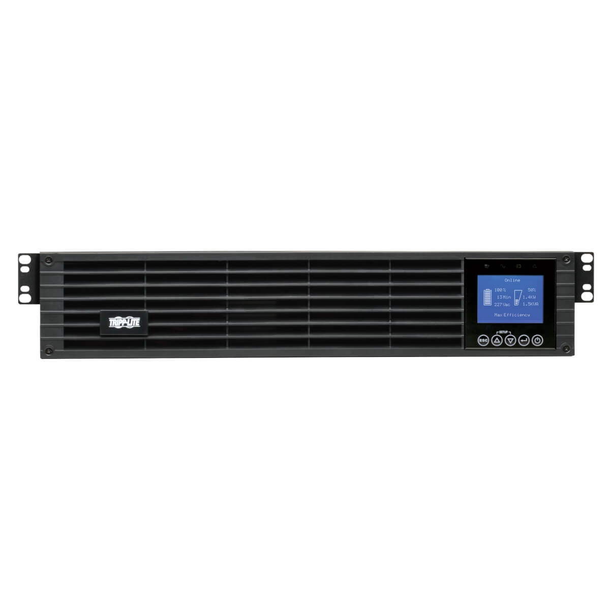 UPS Tripp Lite Doble Conversión 208V/230V/3000VA 2.7kW 10 Tomacorrientes Autonomía Extendida Ranura para Tarjeta