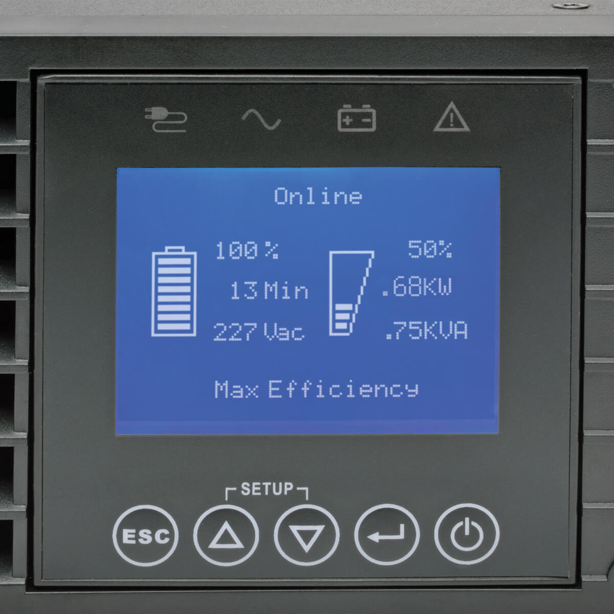 UPS Tripp Lite Doble Conversión 208V/230V/3000VA 2.7kW 10 Tomacorrientes Autonomía Extendida Ranura para Tarjeta
