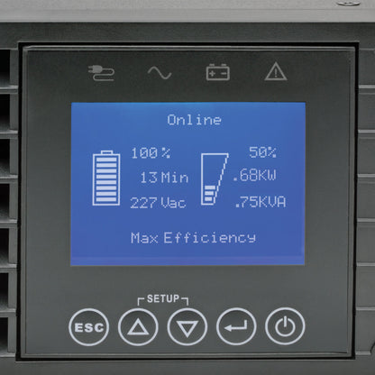 UPS Tripp Lite Doble Conversión 208V/230V/3000VA 2.7kW 10 Tomacorrientes Autonomía Extendida Ranura para Tarjeta