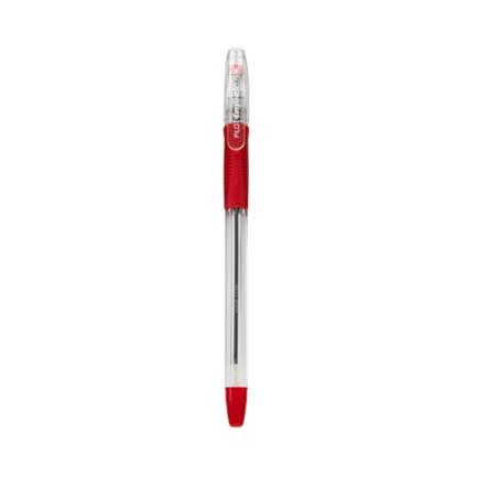 Boligrafo pilot f easy touch-rojo c/12