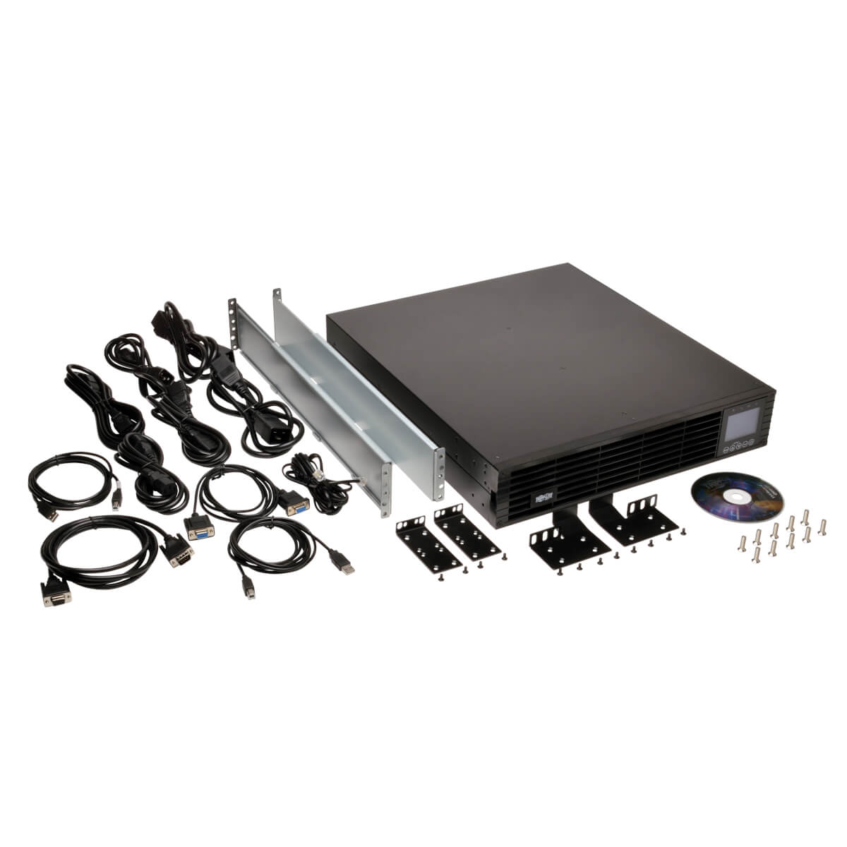 UPS de Doble Conversión Tripp Lite 208V/230V 2200VA 1.98kW 9 Tomacorrientes Autonomía Extendida/Ranura para Tarjetas