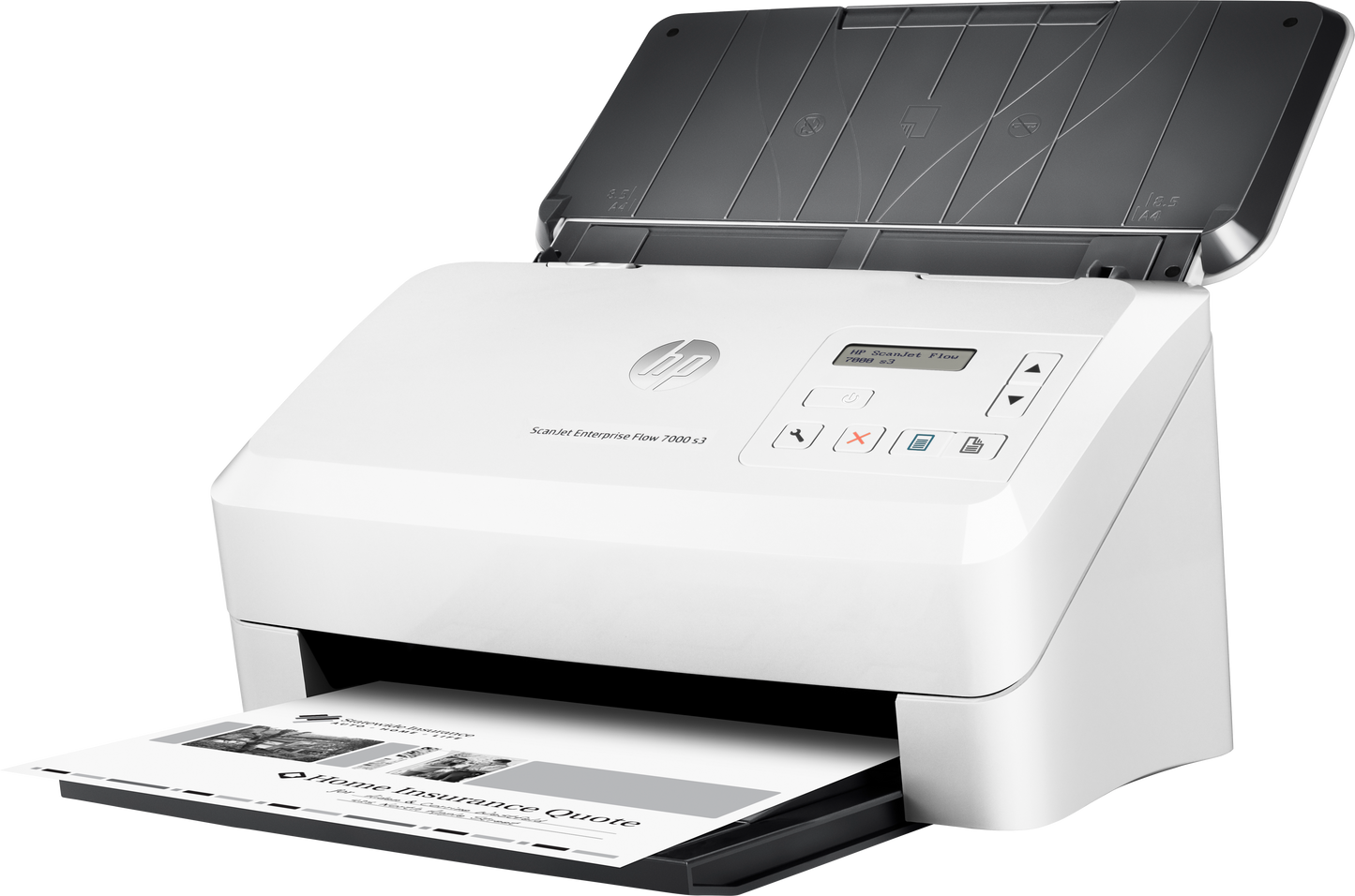 Escáner HP ScanJet Enterprise Flow 7000 s3 Resolución 600 dpi