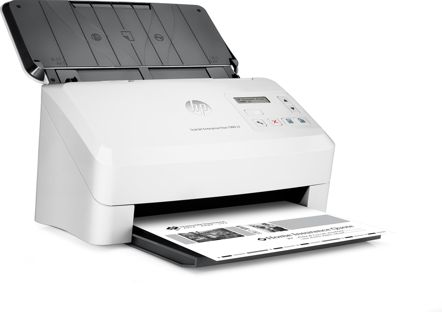 Escáner HP ScanJet Enterprise Flow 7000 s3 Resolución 600 dpi