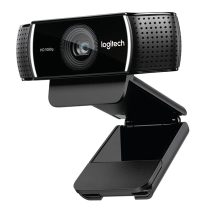 Camara Web Logitech C922 Pro para Streaming HD 1080p USB Color Negro