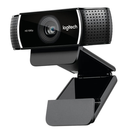 Camara Web Logitech C922 Pro para Streaming HD 1080p USB Color Negro