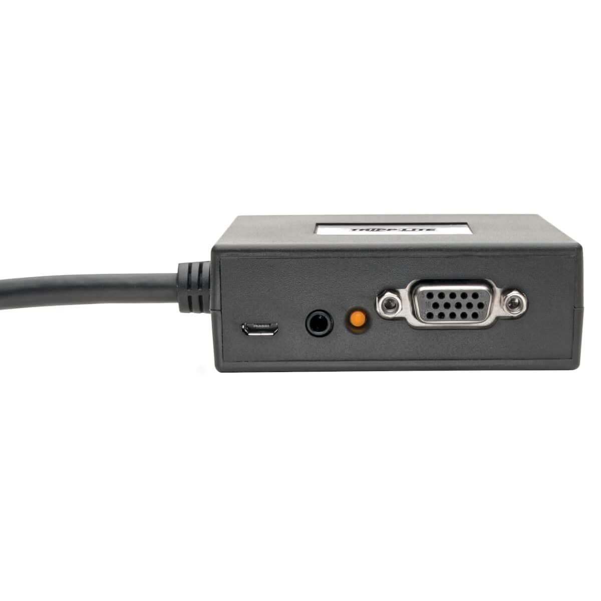 Adaptador Tripp Lite HDMI a VGA Audio 152m TAA Color Negro