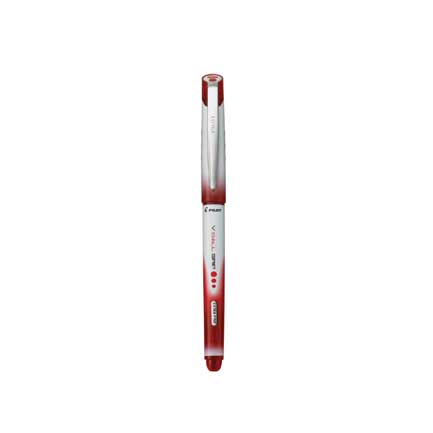 Boligrafo pilot v-ball grip rojo c/12