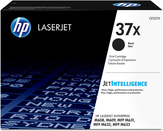 Toner hp 37x negro alto rendimiento