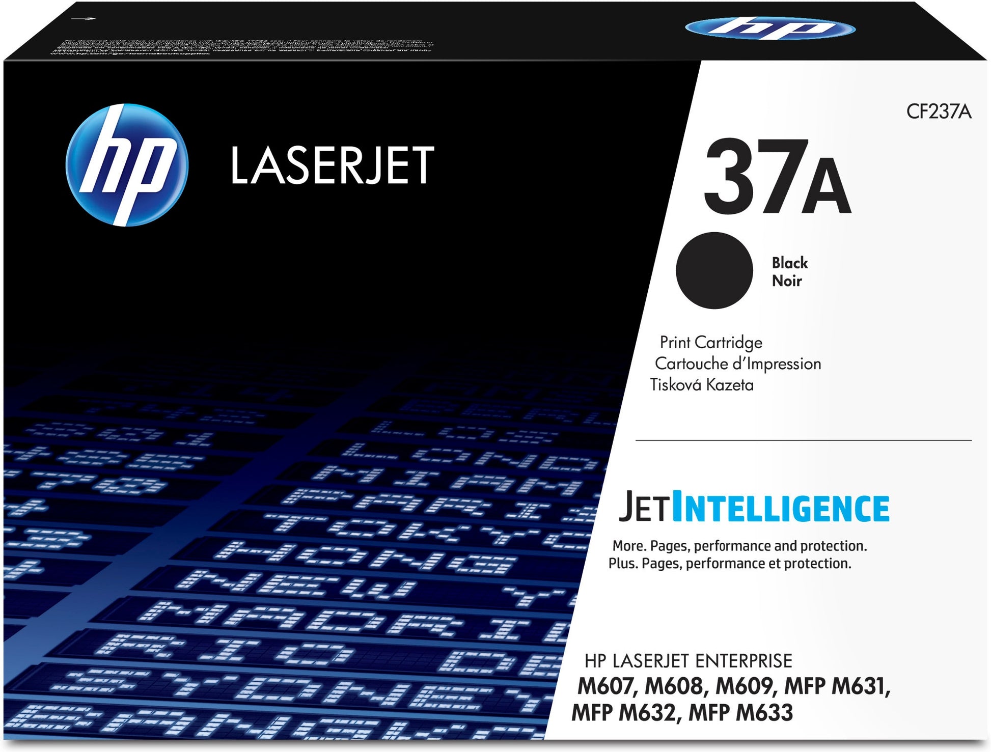 Toner hp 37a negro